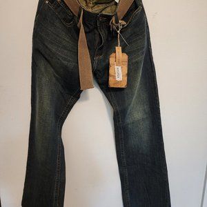 NWT Flypaper Mens Jeans with‎ Belt
